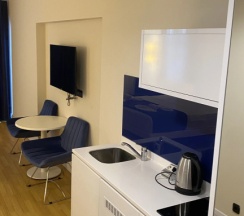 Апартаменты Superior с балконом и с частичным видом на море в Апарт-отель MyGeorgia LLC Orbi City