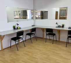 Кровать в общем номере в Cats&Beds hostel