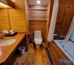 Одноместный коттедж с видом на залив в Sunset Park Resort and Spa