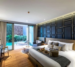Двухместный номер Pool Access Deluxe двуспальная кровать в Отель Wyndham Grand Nai Harn Beach Phuket