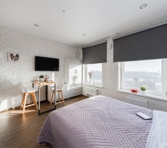 Garden - 3х местные апартаменты-студия у Ботанического сада (9 этаж) в Smart Lofts Moscow