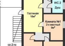 Номер эконом с 2 односпальными кроватями (с пансионом) в Остров Колочный