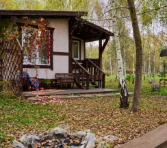 Дуплекс с электрокамином и сауной в Алино