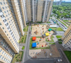 Улучшенная квартира ул. 8 Марта 190 на 17 этаже с отдельной спальней в Rooms-Eкб