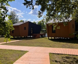 Эксклюзивный дом "Ракушка" с выходом к озеру и шикарным видом на Жигулевские горы в Priroda