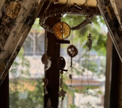 Четырёхместный номер с террасой в Old boys