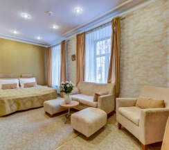 Четырехместная комната с ванной в Polikoff