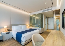 Двухместный номер Deluxe с видом на океан двуспальная кровать в Arbour Hotel And Residence Pattaya