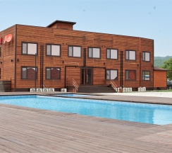 Двухместный гостиничный номер с двумя кроватями в Алые паруса