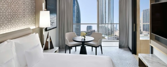 Двухместный номер Deluxe с видом на город двуспальная кровать в Kempinski Central Avenue Dubai