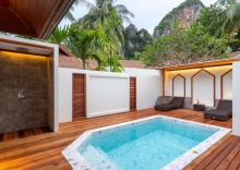 Двухместная Pool Villa Luxury Suite двуспальная кровать в Railay Bay Resort and Spa