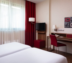 Номер Studio с 2 односпальными кроватями в Adagio Москва Павелецкая