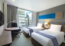 Двухместный номер Deluxe 2 отдельные кровати в Holiday Inn Express Bangkok Sathorn, an IHG Hotel