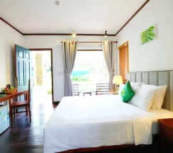 Одноместный номер Standard с видом на сад односпальная кровать в Santa Garden Resort