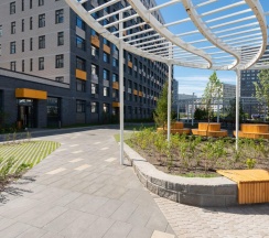 Апартаменты студия Гортензия ApartaMIA в Семейный уголок