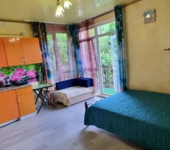 Апартаменты c 1 комнатой с балконом в Кристалл