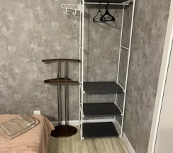 Двухместные апартаменты c 1 комнатой с балконом (двуспальная кровать) в Квартира Уютная однокомнатная с новым ремонтом в историческом цeнтpe города Пcкoва