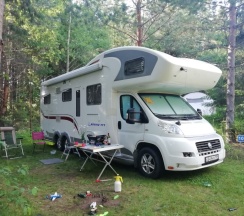 Парковочное место под автодом+проживание в GreenCamping