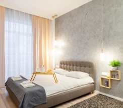 Студия люкс с кроватью king size в Pulkovo Apart