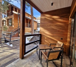 Апартамент-студия с террасой на 1 этаже в Les Apart