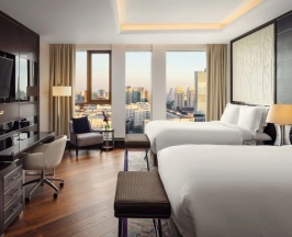 Двухместный номер клубный с видом на город 2 отдельные кровати в The Ritz-Carlton Astana