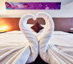 Номер Superior с балконом в Scandia beach hotel