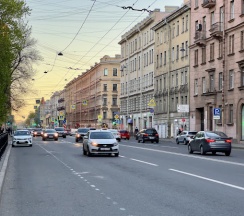 Квартира в Апартаменты на Санкт-Петербург, 9-я линия Васильевского острова, 64/25