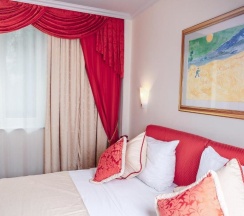 Двухместный номер Deluxe двуспальная кровать в Pushkin hotel