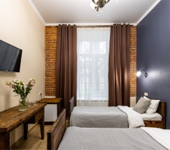 Стандартный номер с 2 кроватями в Номера в Петергофе