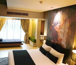 Двухместный номер L Boutique Wing двуспальная кровать в Sunbeam Hotel Pattaya