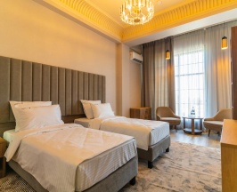 Номер улучшенный стандарт с 2 односпальными кроватями в Di Mare Hotel
