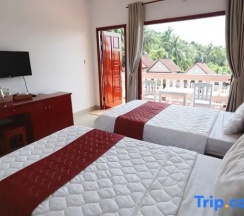 Двухместный номер Deluxe с видом на бассейн (2 отдельные кровати) в Hong Bin Bungalow Resort
