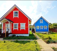 Коттедж стандарт Хохлома в Русские сувениры