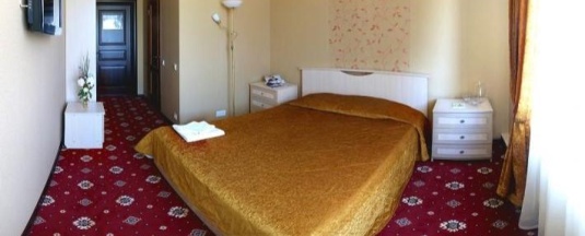 Номер стандарт с 1 двуспальной кроватью в Новый век