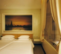 Двухместная студия (2 отдельные кровати) в The Davis Bangkok Hotel