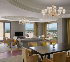 Двухместный люкс Presidential двуспальная кровать в Hilton Dushanbe Hotel