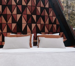 Типи-хаус с террасой и купелью в Чепош парк