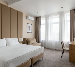 Трехместный номер с частичным видом на море в Kinney hotel sea view