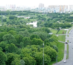 Улучшенные апартаменты с панорамным видом на парк и закаты в Apart Mitino