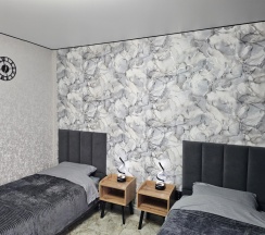 Трёхместный номер Comfort с красивым видом из окна в Шале