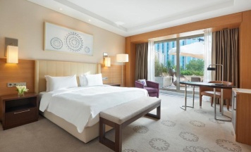 Двухместный номер Deluxe с террасой 2 отдельные кровати в Hyatt Regency Tashkent