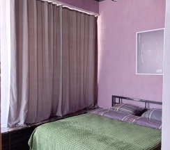 Апартаменты студия с 1 двуспальной кроватью и диваном в Бестужев