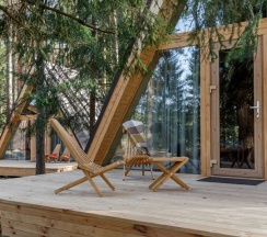 А-фрейм с террасой в Orsha River Club