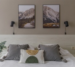 Комфорт в скандинавском стиле, 2-х местный. в Bergamo