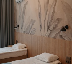 Comfort Twin Bedrooom в Skyada hotel