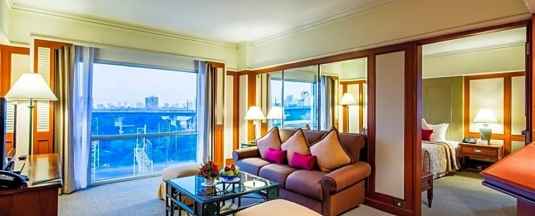 Двухместный люкс Standard 2 отдельные кровати в Bangkok Palace Hotel