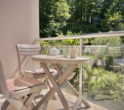 206 Студия с двуспальной кроватью с балконом в Курортная жизнь