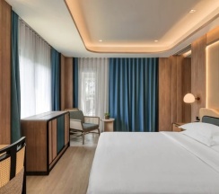 Клубный люкс c 1 комнатой с балконом и с красивым видом из окна в Отель Dusit Thani Krabi Beach Resort