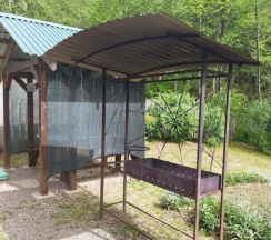 Просторная студия с беседкой в Лесной