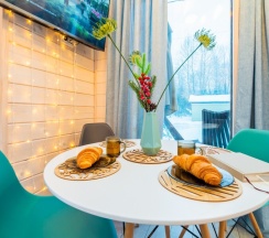 №10 BarnHouse 50m2 с кондиционером и закрытой территорией (оснащение дома см. Подробнее)) в Les holidays